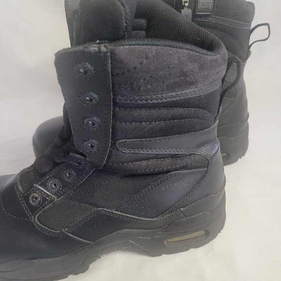 Magnum Viper II 8\'\' Men\'s Side Zip Tactical Boot Soft Toe (11.5) USA Made
